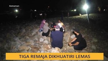 Tiga remaja dikhuatiri lemas