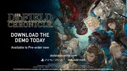 The DioField Chronicle Demo Announcement Trailer PS