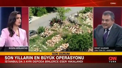 İstanbul'da büyük tarihi eser operasyonu