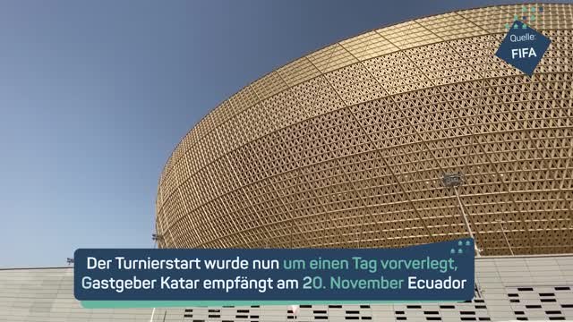 Countdown: 100 Tage bis zur Fußball-WM in Katar