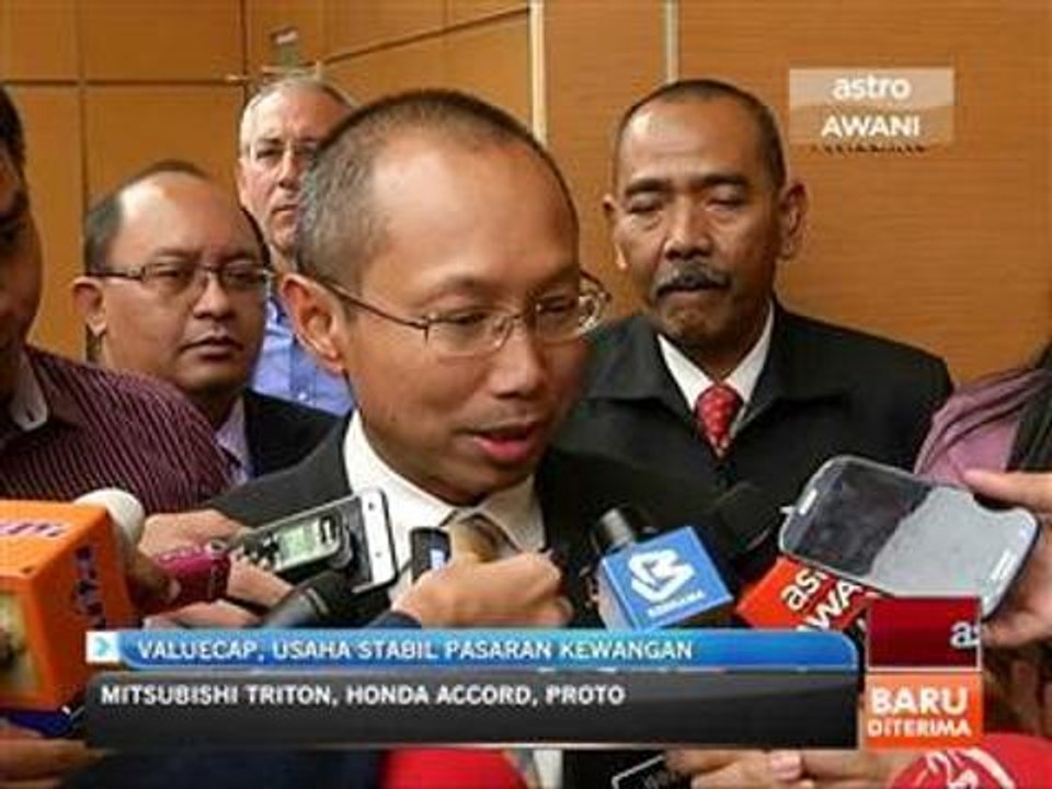 Valuecap, usaha stabil pasaran kewangan