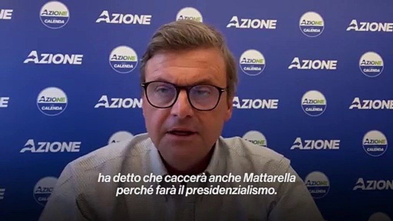 Calenda: "Berlusconi vuole andare al Quirinale a 90 anni" - Video