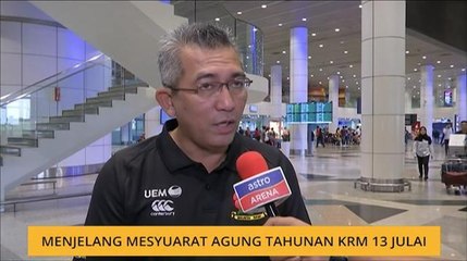 Menjelang Mesyuarat Agung Tahunan KRM 13 Julai
