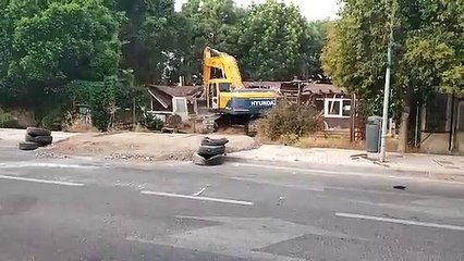 Vídeo de la demolición del centro deportivo Los Limoneros, en Málaga.