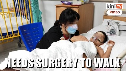 Boy thrown off flyover recovering, needs surgery to walk again