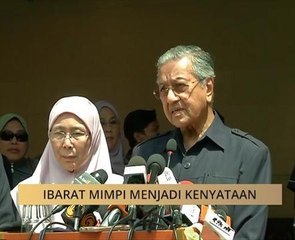 Ibarat mimpi menjadi kenyataan