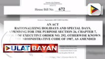 Mga panukalang nagbabawal sa paggamit ng cellphone tuwing may klase at bawasan ang non-working holidays sa bansa, isinusulong ni Albay Rep. Salceda