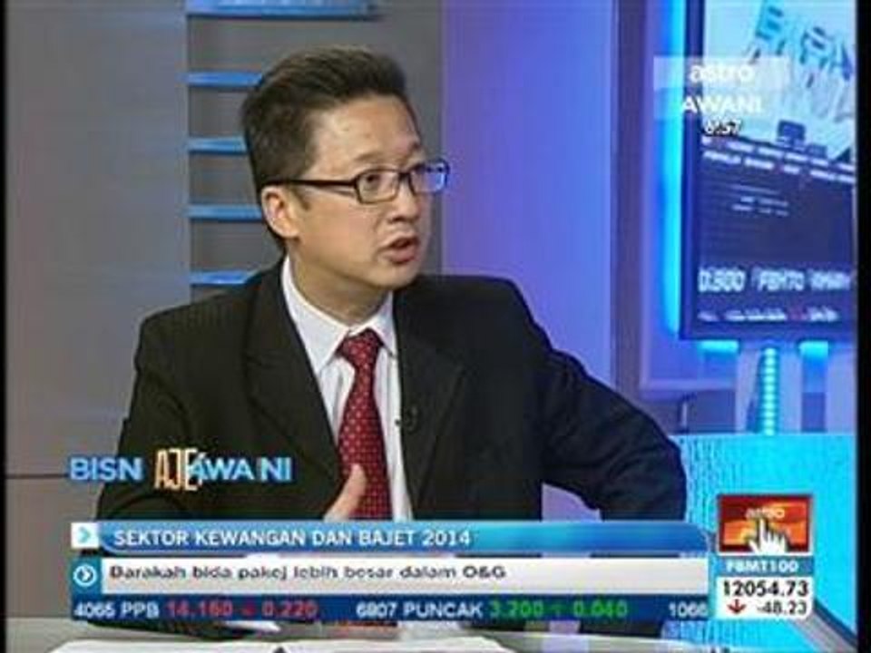 Sektor kewangan dan Bajet 2014