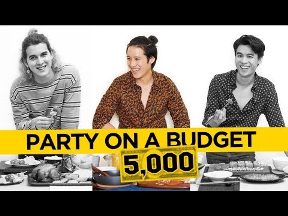 เมื่อ GQ ให้ ปั๊บ - กวีชาติ #GQMAN2017 จัดปาร์ตี้ต้อนรับปีใหม่ด้วยงบ 5,000 บาท | GQ MAN