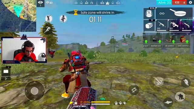 King B2K first gameplay Video | B2K the king of free fire | garena free fire | ST VISION