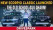 Mahindra Scorpio Classic Unveil Walkaround | Old School SUV In New Avatar | New Diesel Engine
