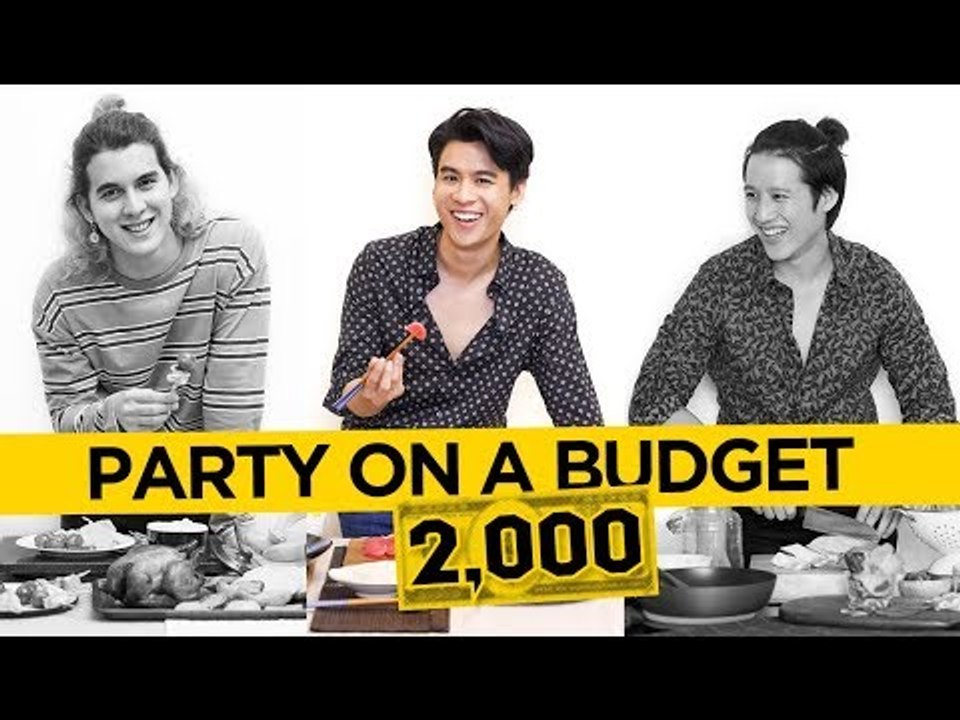 เมื่อ GQ ให้ ป๋อ - ตฤท #GQMAN2017 จัดปาร์ตี้ด้วยงบ 2,000บาท | GQ MAN