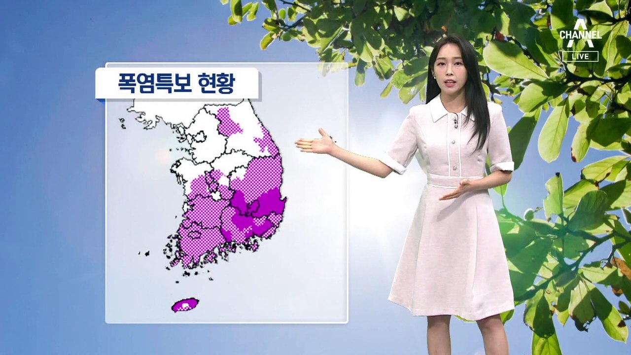 [날씨]주말 폭염 속 비 소식…중부 강한 비