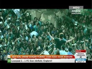 Sesi soal jawab dengan peminat Shah Rukh Khan #AskSRK