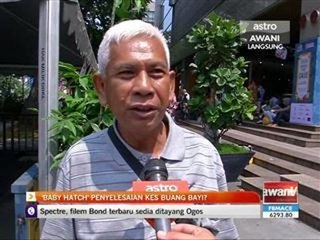 Baby Hatch’ penyelesaian kes buang bayi?