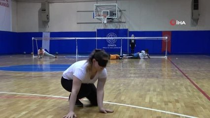 Isparta haberi! Isparta Kadın Goalball Takımı çalışmalarını sürdürüyor