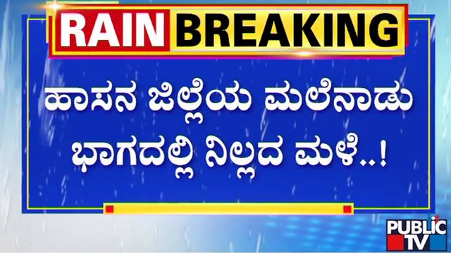 ಹಾಸನ ಜಿಲ್ಲೆಯ ಮಲೆನಾಡು ಭಾಗದಲ್ಲಿ ನಿಲ್ಲದ ಮಳೆ | Hassan | Rain Effect | Public TV