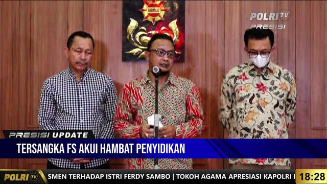 Konferensi Pers Komnas HAM Mintai Keterangan Tersangka FS di Mako Brimob
