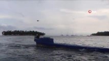 Panama açıklarındaki yarı denizaltıda 625 paket kokain ele geçirildi