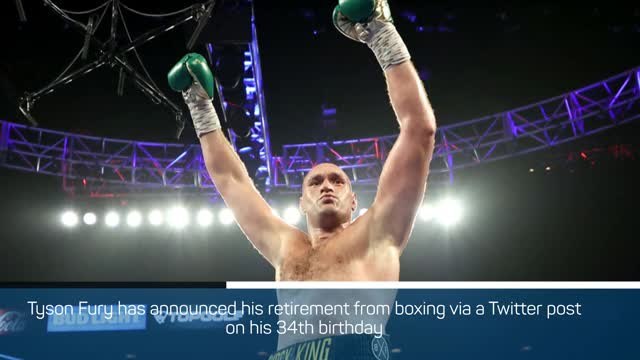 Breaking News - Fury announces retirement
