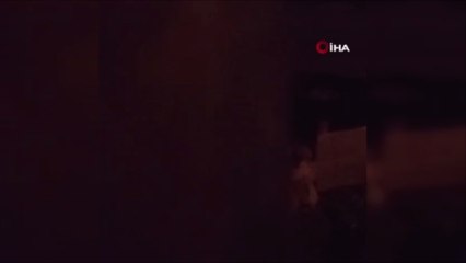 Savaşı aratmayan çatışma kameraya yansıdı