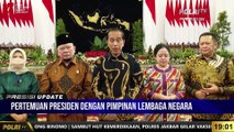 PRESISI UPDATE 19.00 WIB - Keterangan Pers Presiden Jokowi Usai Bertemu dengan Pimpinan Lembaga Negara