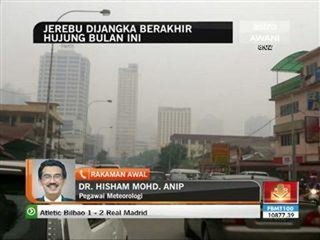 Jerebu dijangka berakhir hujung bulan ini