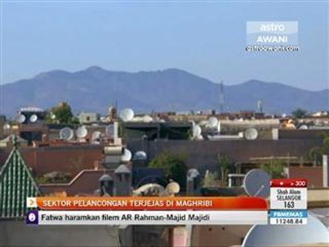 Sektor pelancongan terjejas di Maghribi