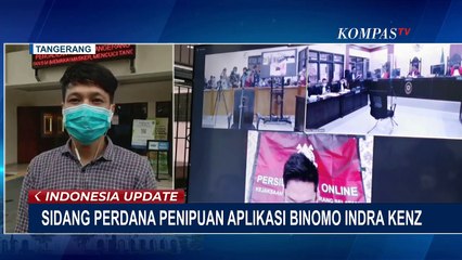 Descargar video: Jalani Sidang Perdana Kasus Penipuan Binomo, Indra Kenz Terancam Hukuman 20 Tahun Penjara