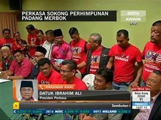 PERKASA sokong perhimpunan Padang Merbok