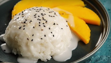 How to Make Sweet Sticky Mango Rice