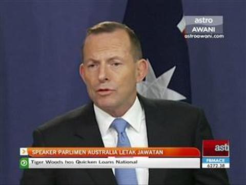 Speaker Parlimen Australia letak jawatan