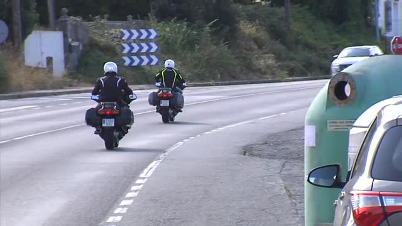 Así son las motos camufladas de la Guardia Civil
