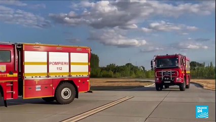 Incendies : la France reçoit des renforts de l'UE et de cinq pays