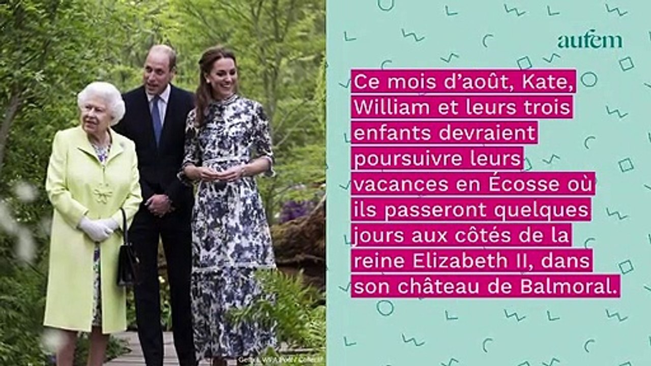 Kate et William : George, Charlotte et Louis, leurs nombreuses activités pendant les vacances !