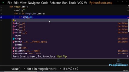 Remove the Character of index value