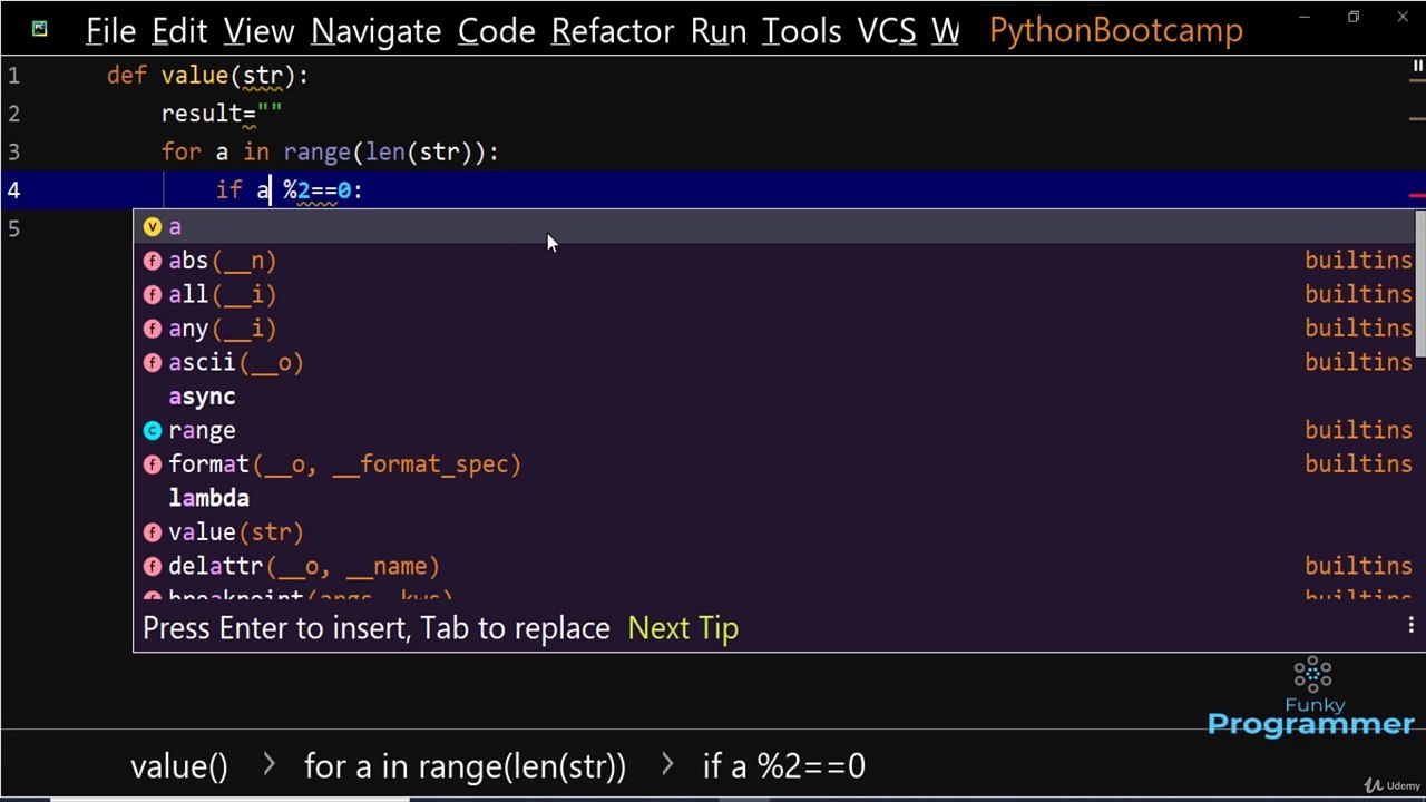 Remove the Character of index value