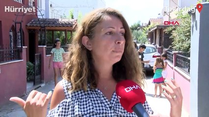 Dar sokakta otomobiliyle hız yaptı; çocuklar ölümden döndü