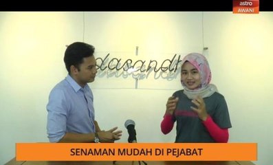 AWANI Pagi: Senaman mudah di pejabat