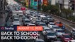 Back to school, back to number coding traffic scheme in Metro Manila on August 15