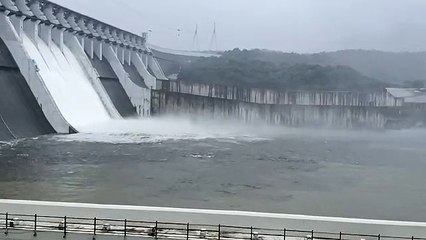 Скачать видео: Dam: नर्मदा बांध के पांच दरवाजे खोले