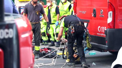 Rescatan a hombre de un túnel en Roma que podría haberse excavado para robar banco