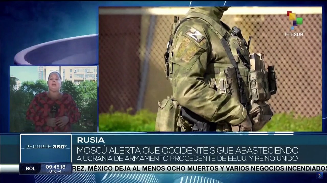 Rusia denuncia continuidad de suministro armamentístico de Occidente a Ucrania