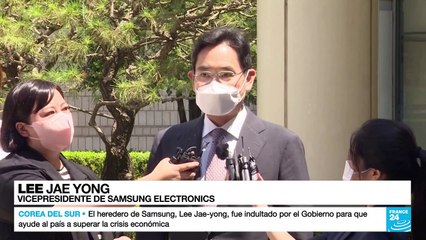 Jefe de Samsung recibe perdón presidencial por motivos económicos