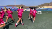 Vuelta a los entrenamientos UD Granadilla Tenerife