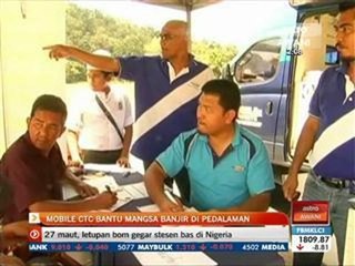 Moblie CTC bantu mangsa banjir di pedalaman