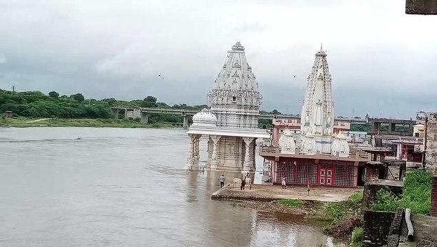 Weather Update मानसून मेहरबान, 5 मीटर गेज पर चल रही त्रिवेणी, मंदिर व घाट डूबे, बीसलपुर बांध से आएगी खुशखबर