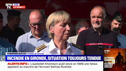 Incendie en Gironde: "Nous allons ce soir, à 20h, rouvrir l'autoroute A63", annonce la préfecture