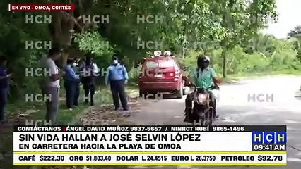 ¡Muerto encuentran a joven cerca de una playa de Omoa!