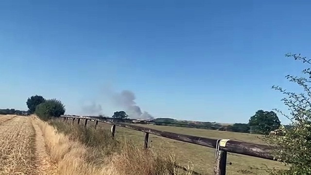 A massive blaze has broken out in Ferrybridge.